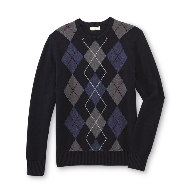 Dockers Men's Crew Neck Sweater - Argyle