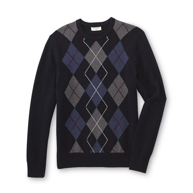 Dockers Men's Crew Neck Sweater - Argyle