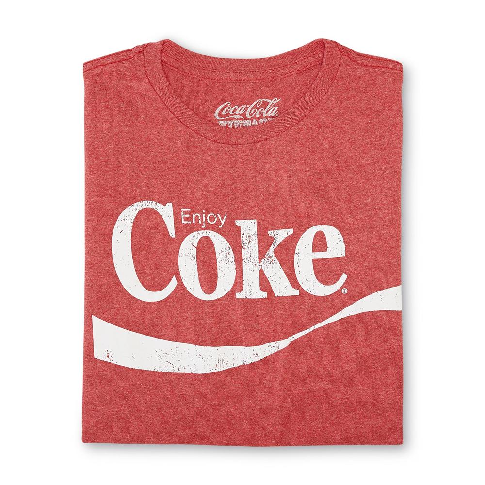 Coca-Cola Young Men's Graphic T-Shirt - Enjoy Coke