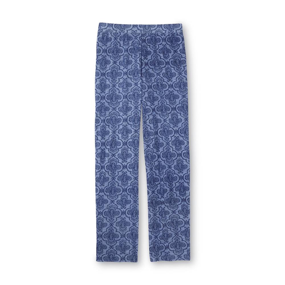 Jaclyn Smith Women's Knit Pajamas - Paisley