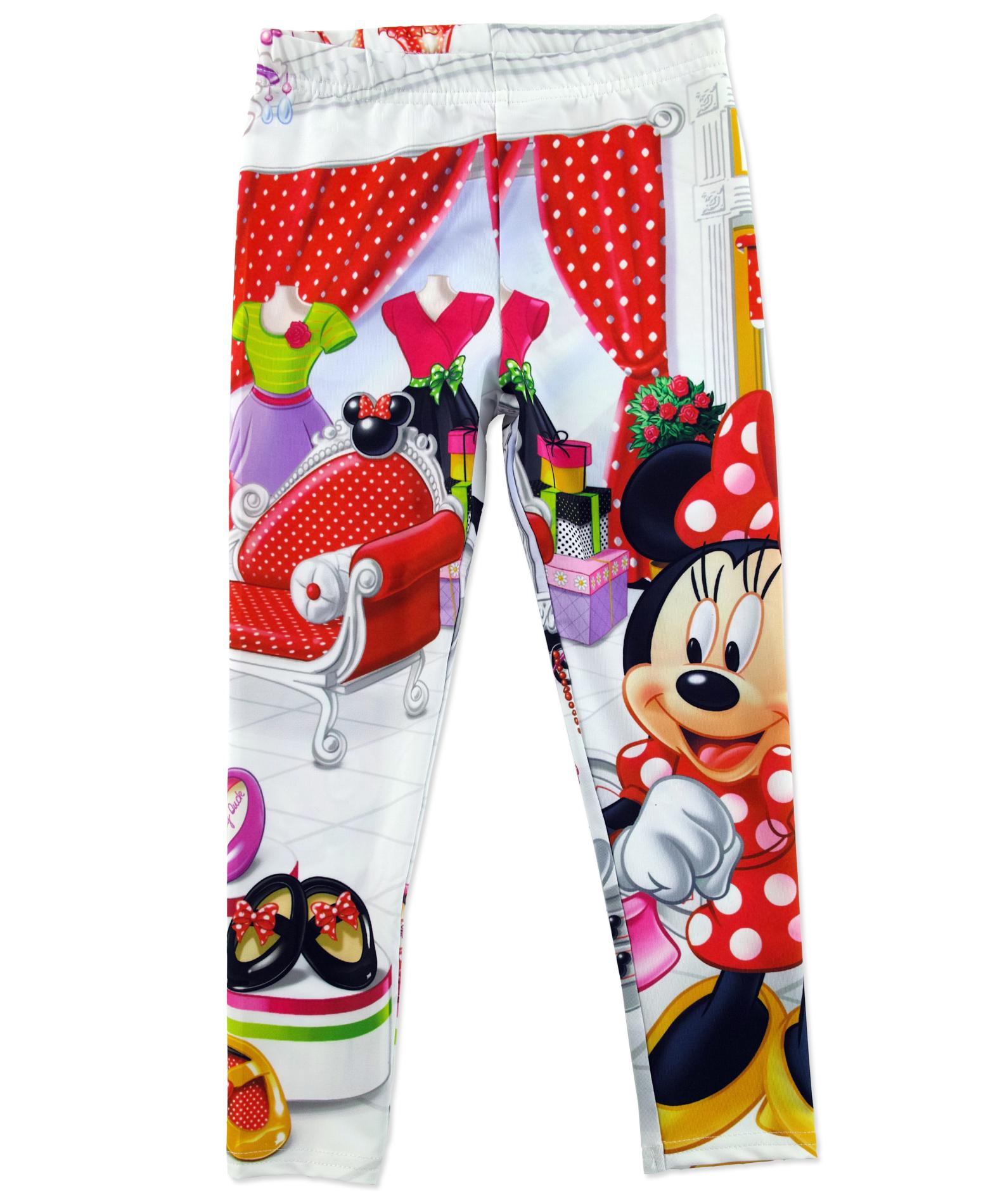 Disney Minnie Mouse Toddler Girl's Graphic Leggings