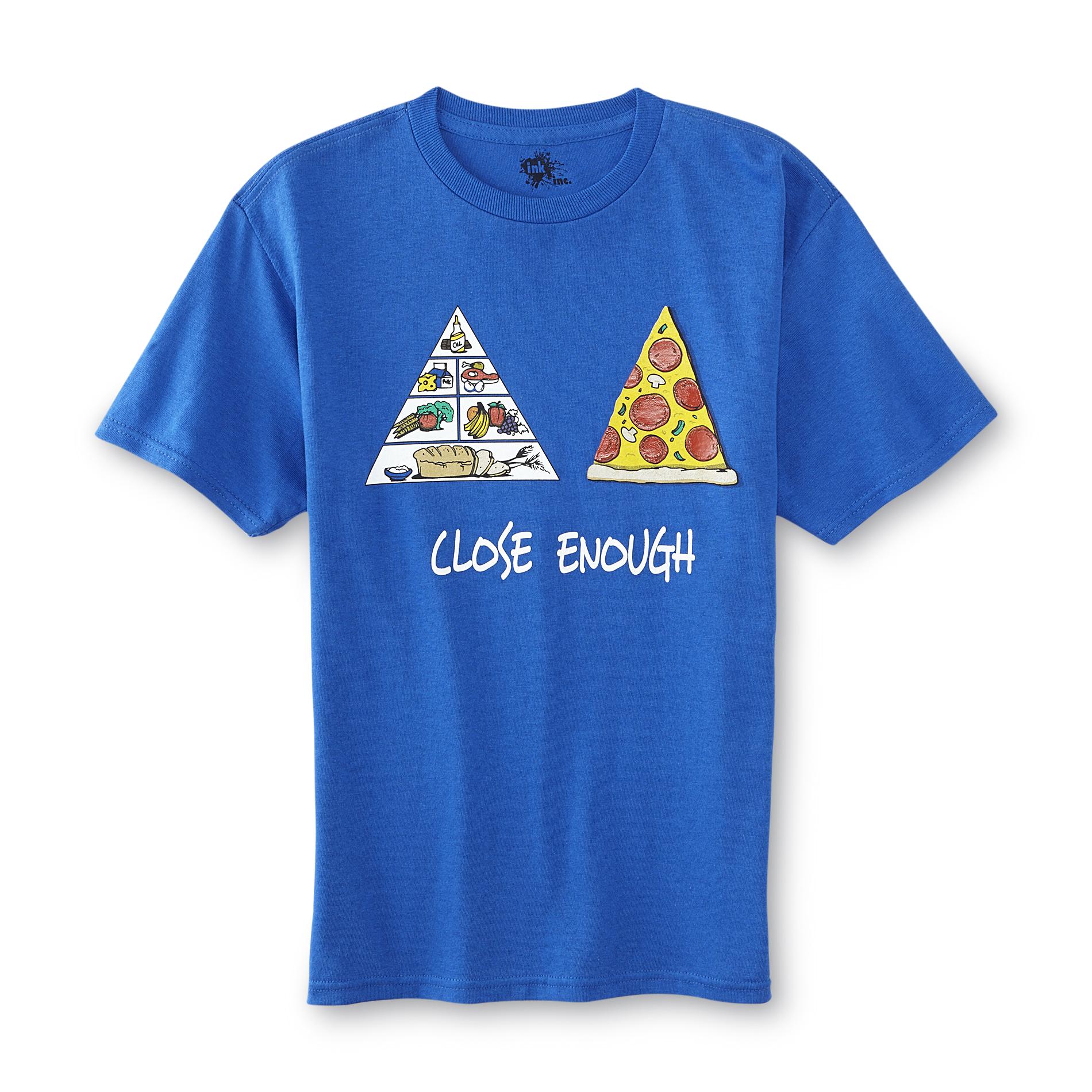 Boy's Graphic T-Shirt - Food Pyramid
