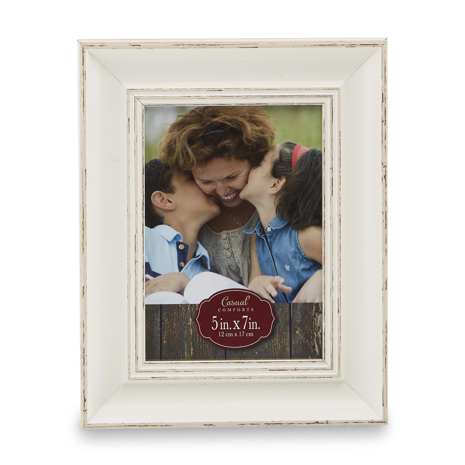 Casual Comfort Macon 5" x 7" Picture Frame - White