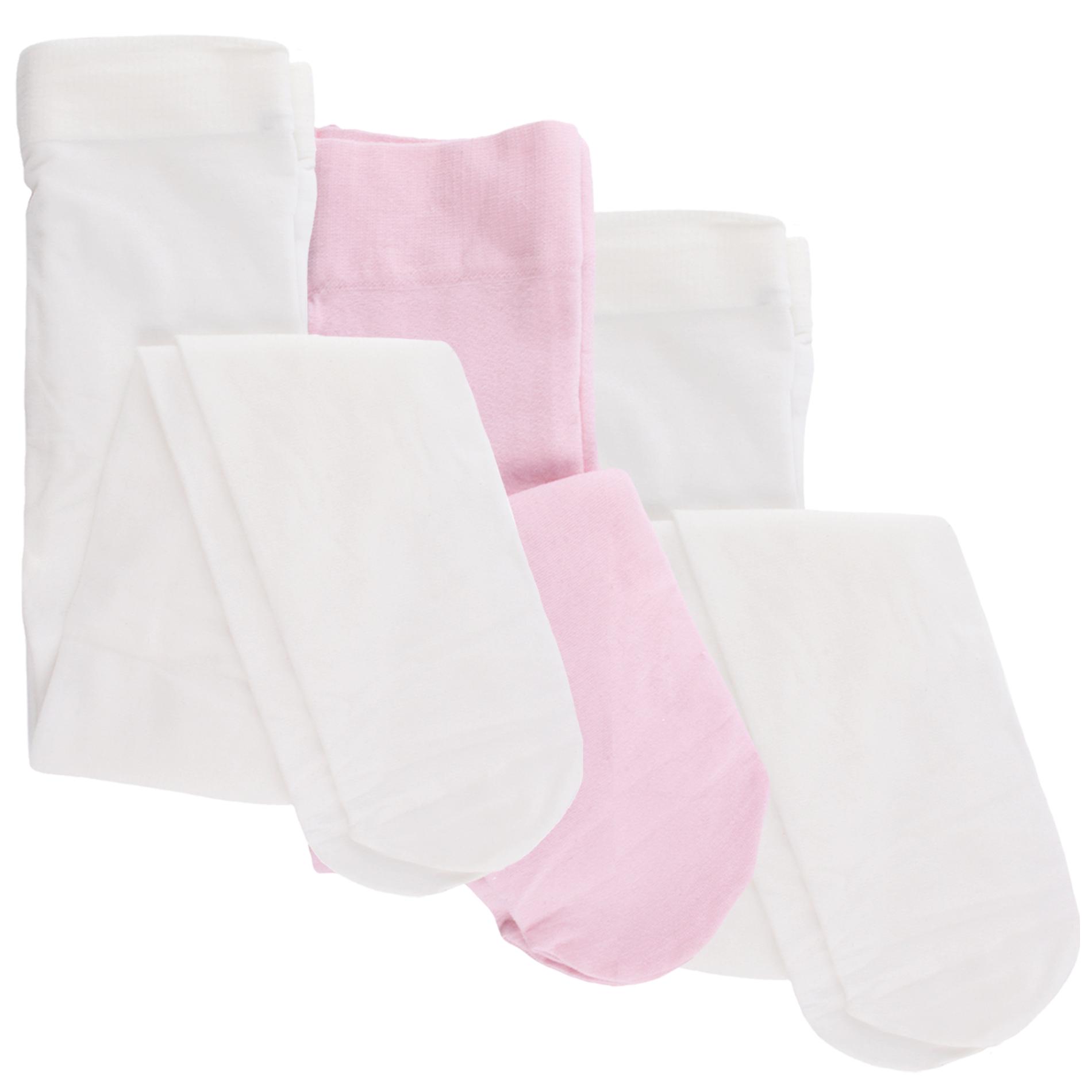 Little Wonders Infant Girl's 3-Pairs Tights