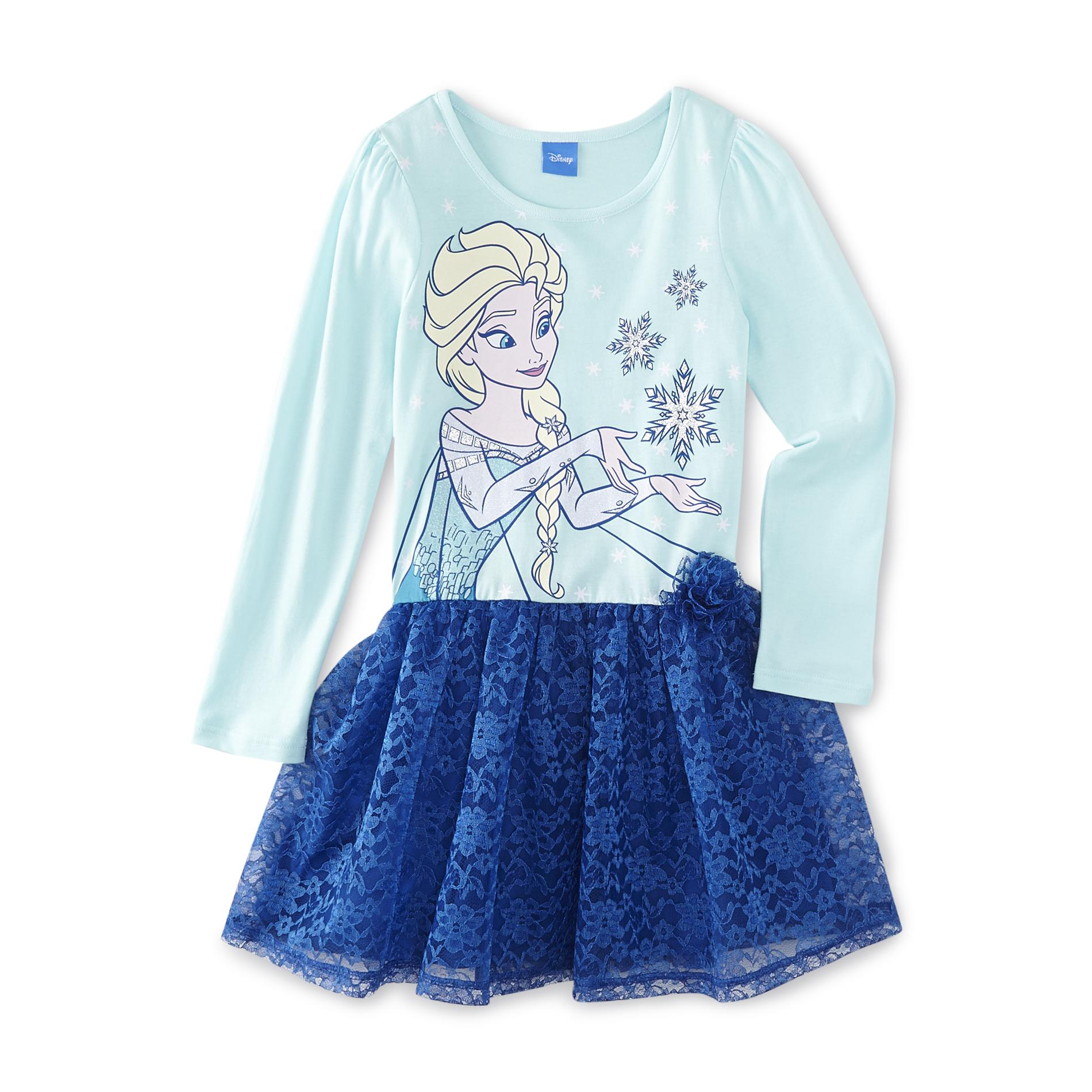 Disney Frozen Girl's Glitter Party Dress