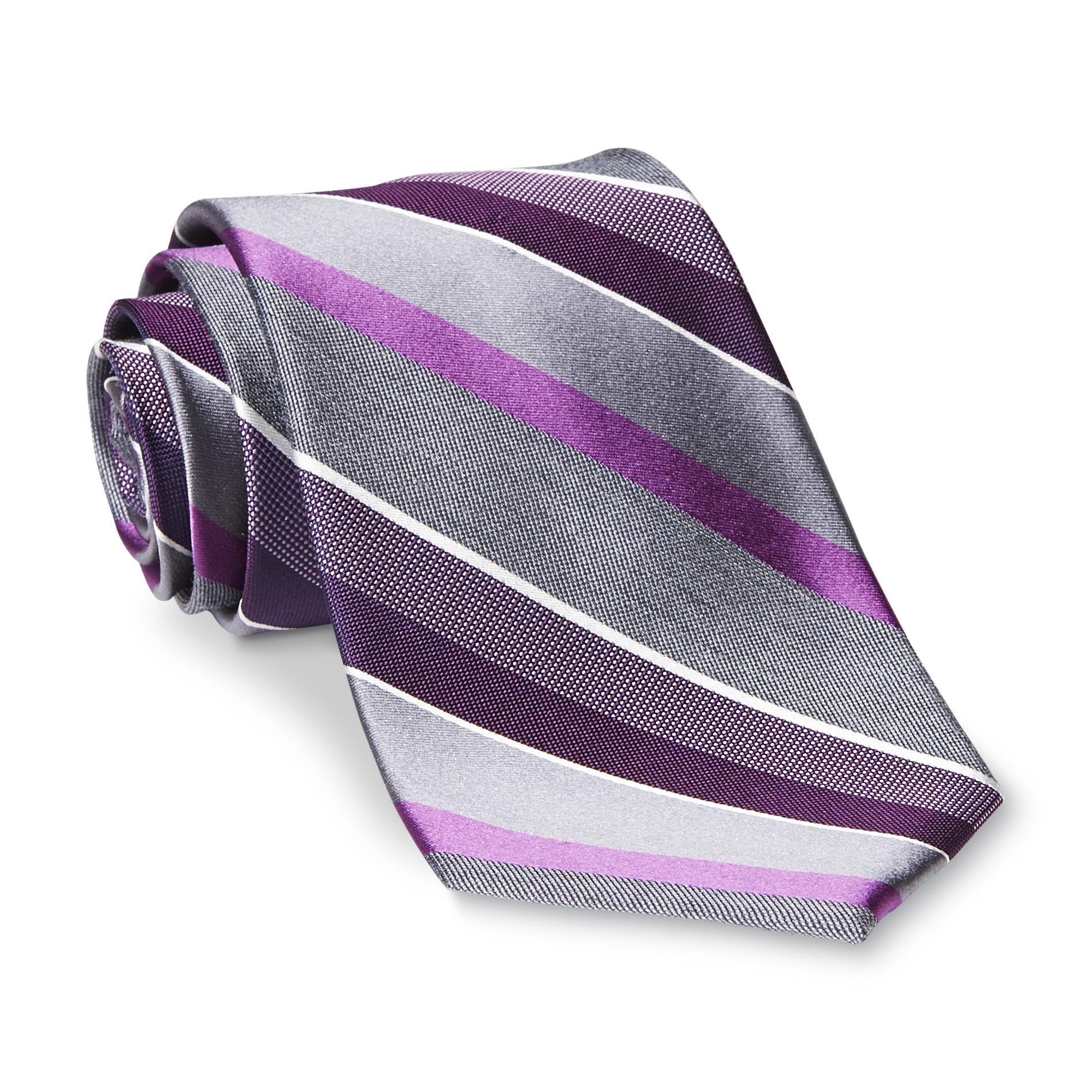 Covington Men's Silk Necktie - National Striped