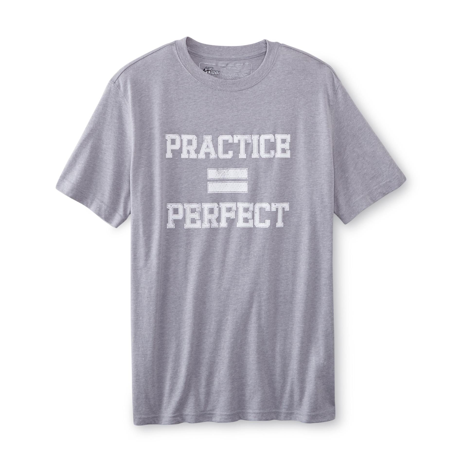 Athletech Men's AT Dri Graphic T-Shirt - Practice = Perfect