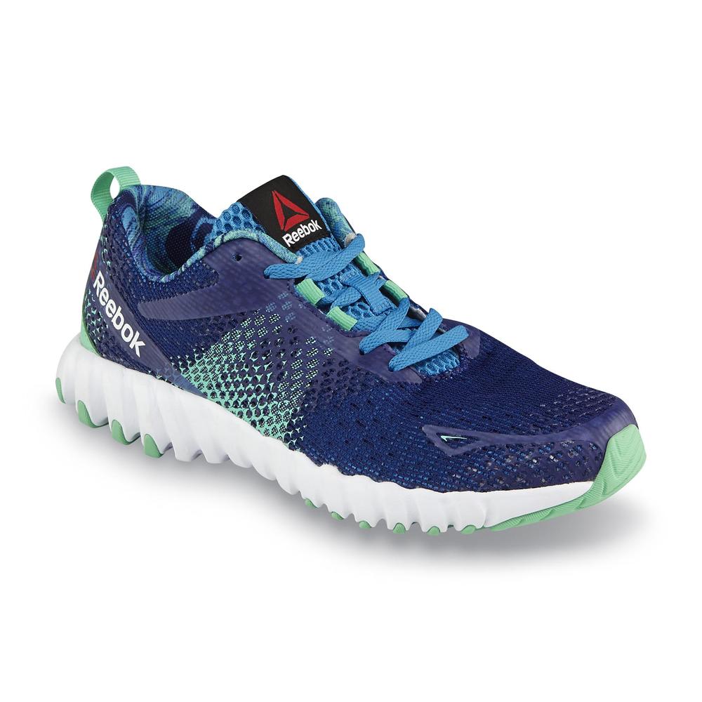 Reebok Women's TwistForm Blaze MemoryTech Blue/Green Running Shoe
