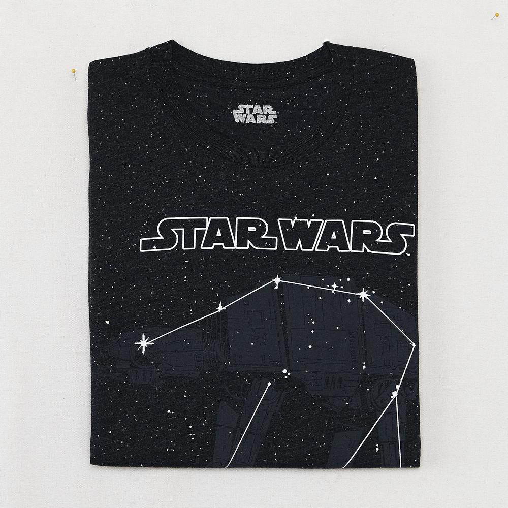 Star Wars Young Men's Graphic T-Shirt - AT-AT Stars