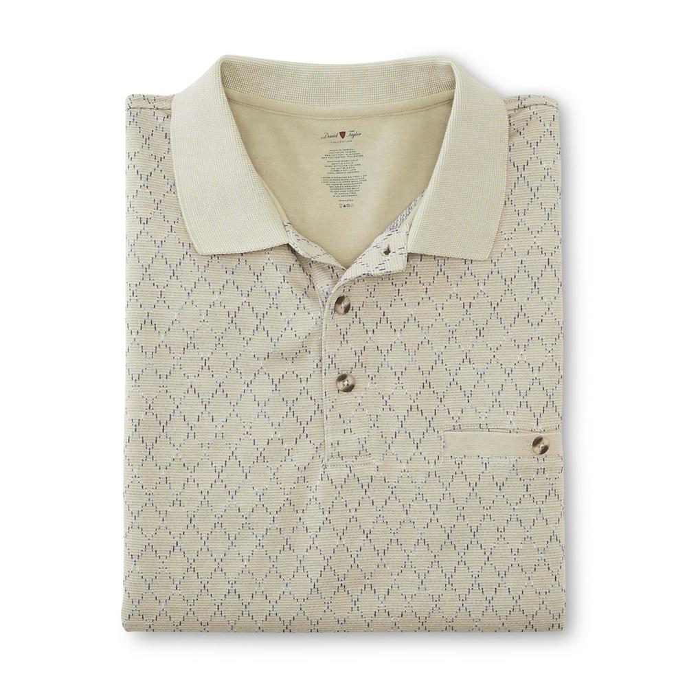 David Taylor Collection Men's Polo Shirt - Diamond