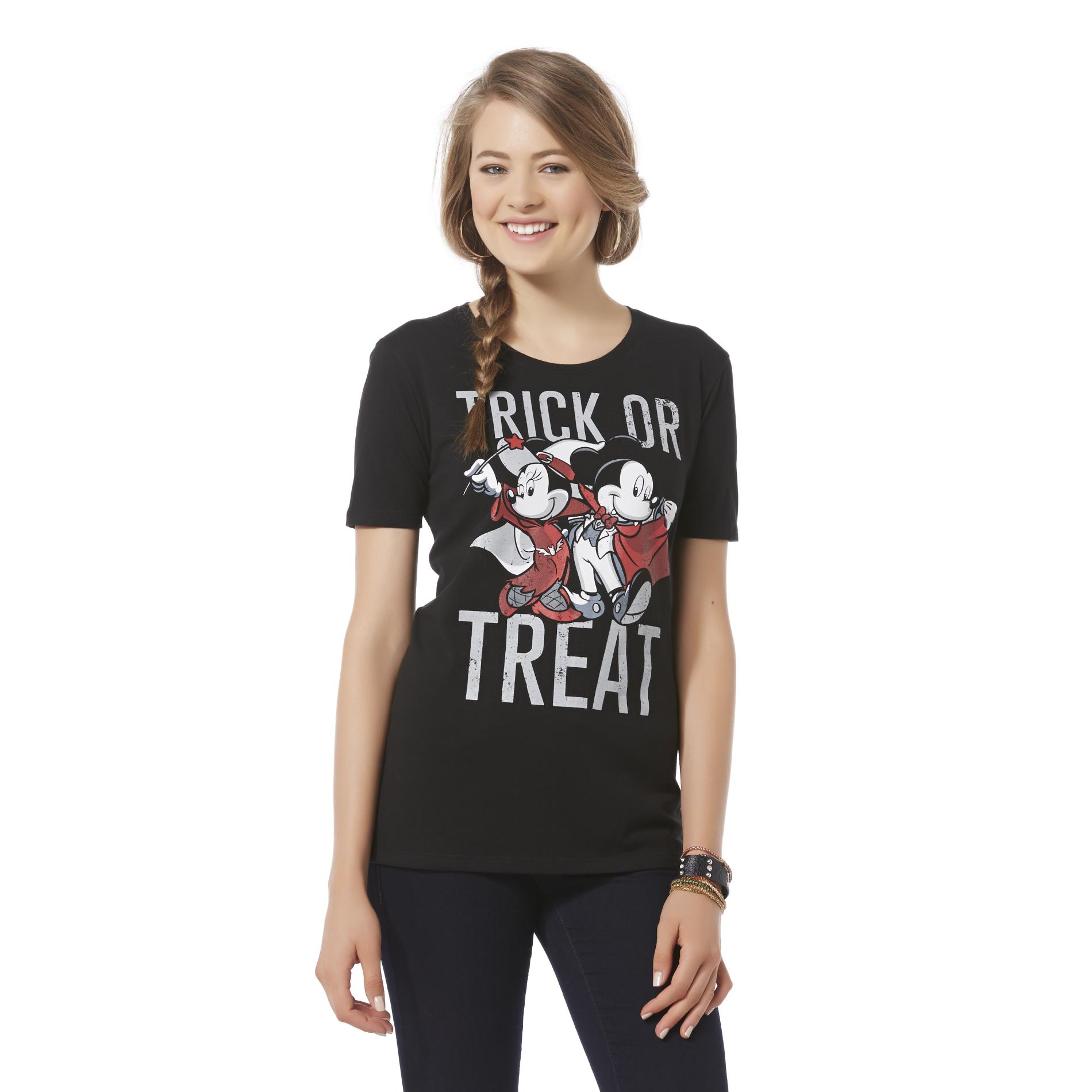 Disney Mickey Mouse & Minnie Mouse Women's Halloween Top