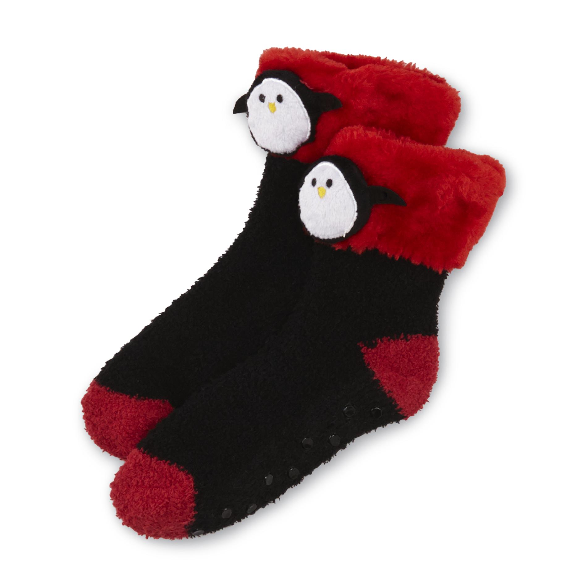 Joe Boxer Women's Slipper Socks - Penguin
