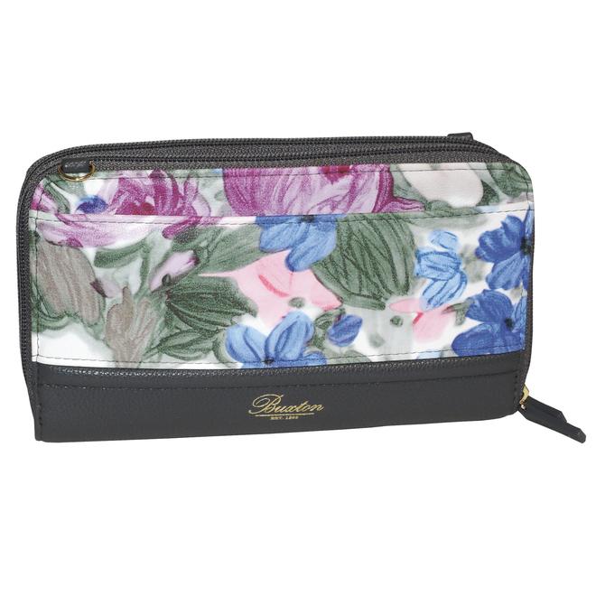 Buxton Women's Ultimate Organizer Crossbody Wallet