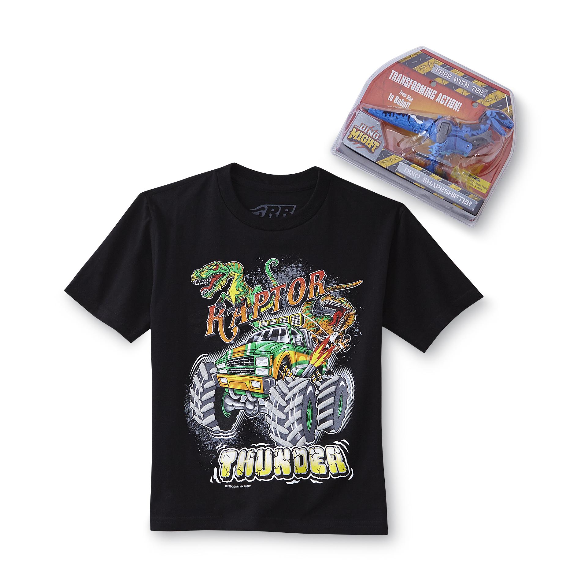 Rudeboyz Boy's T-Shirt & Toy