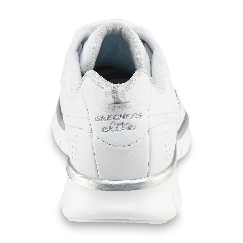 Skechers Women's Elite Status Wide Athletic Shoe - White
