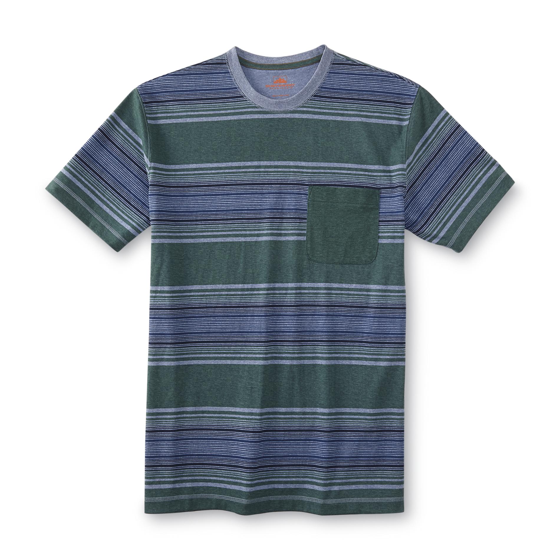 Northwest Territory Men's Big & Tall Jersey Knit T-Shirt - Striped