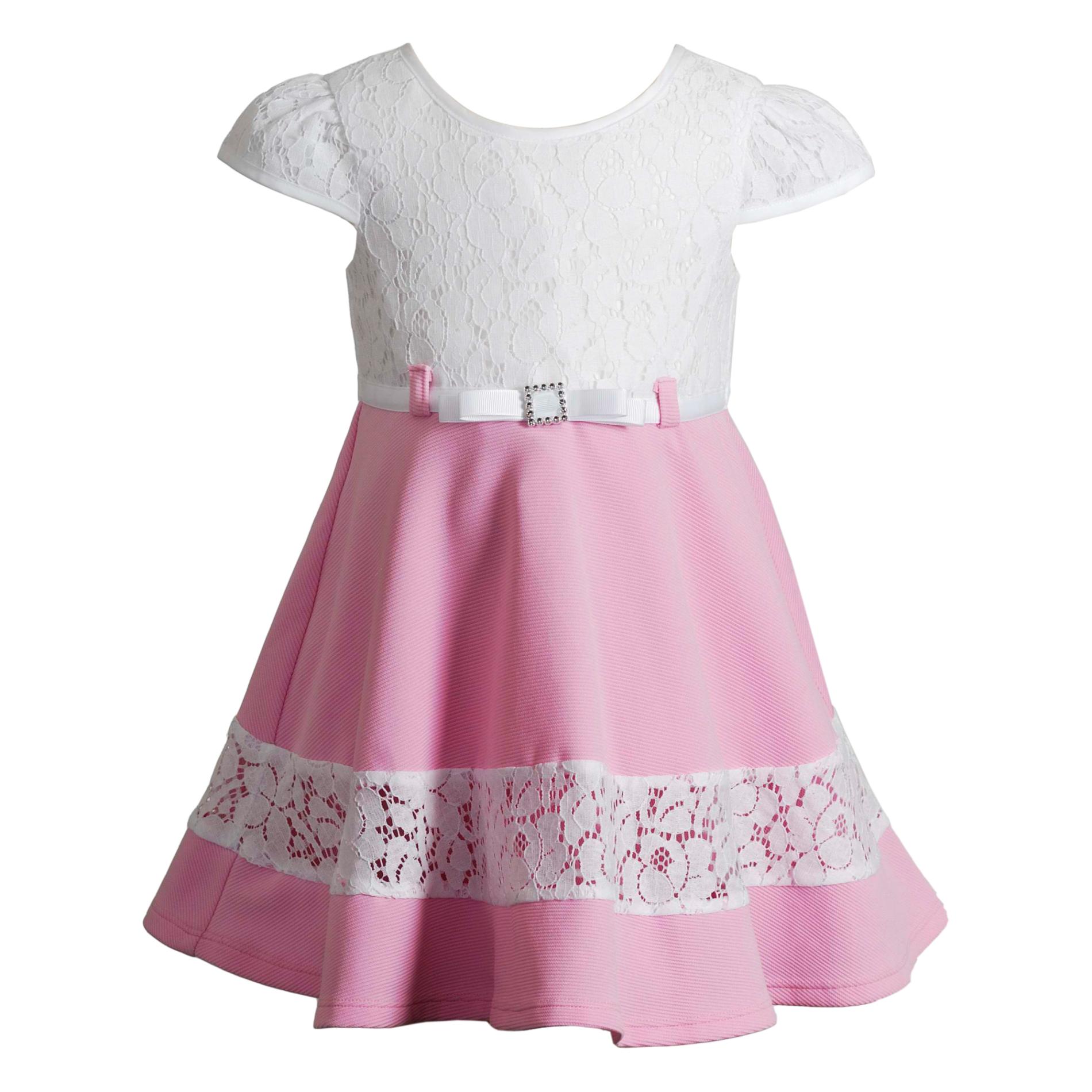 Youngland Infant & Toddler Girl's Cap Sleeve Dress