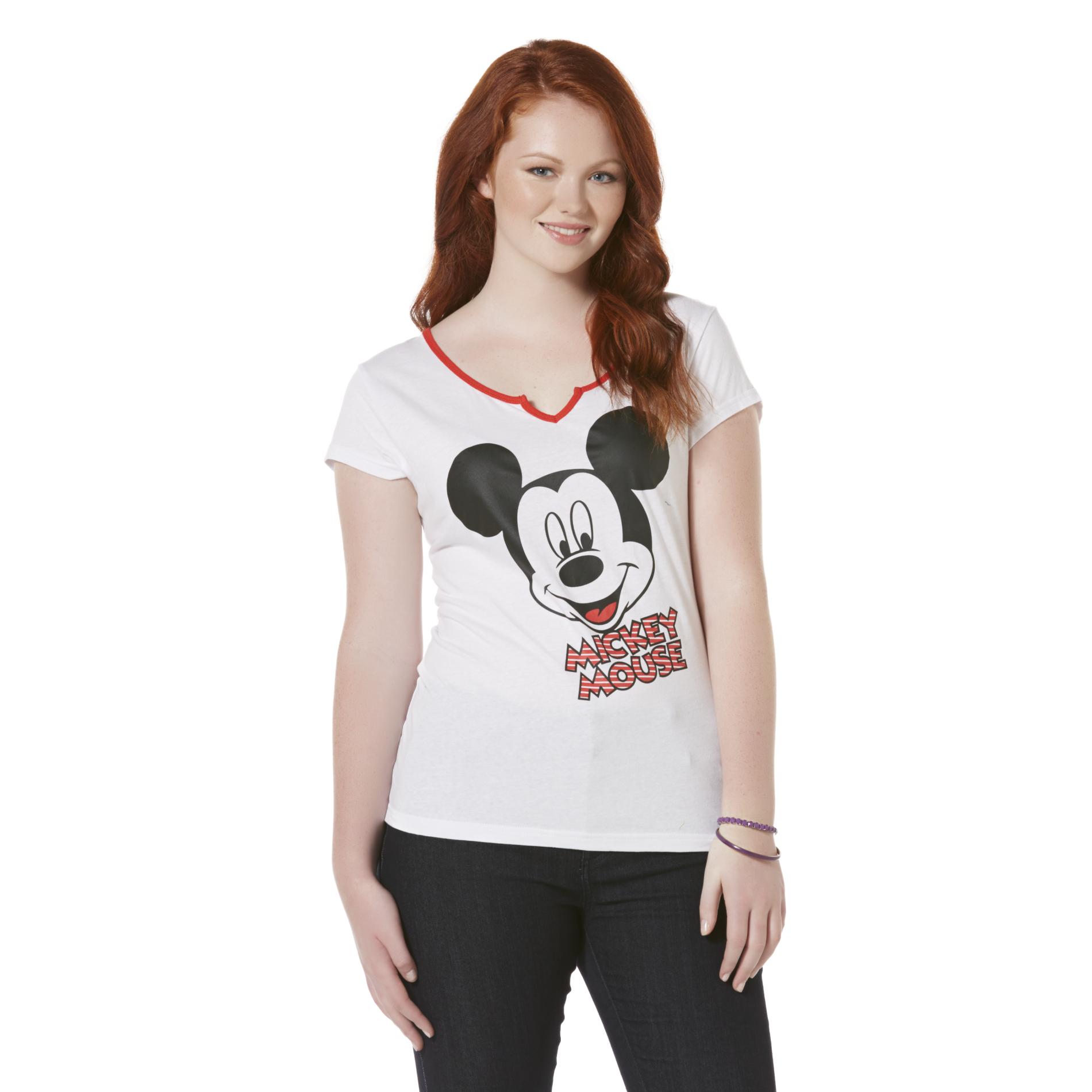 Disney Women's Plus Graphic T-Shirt - Mickey Mouse
