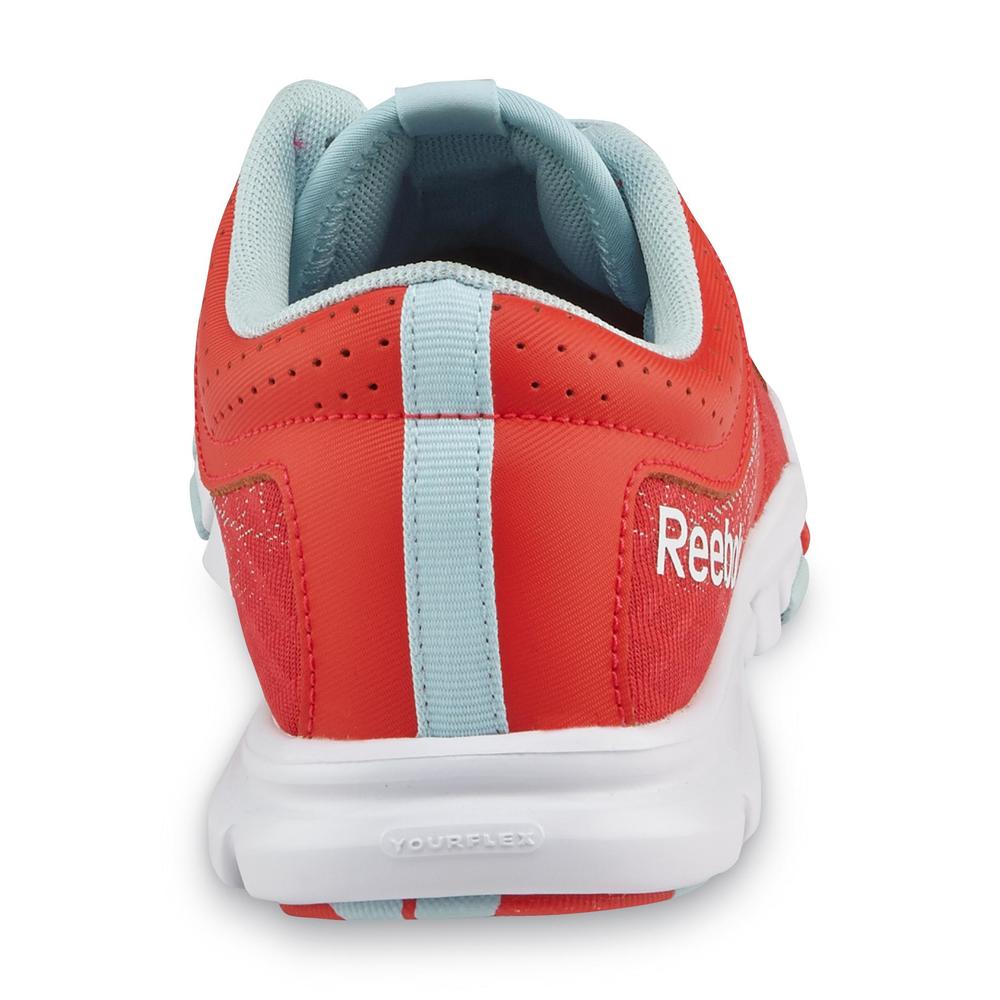 Reebok Women's YourFlex Trainette 7.0 Athletic Shoe - Red/Aqua