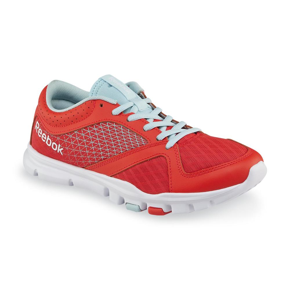 Reebok Women's YourFlex Trainette 7.0 Athletic Shoe - Red/Aqua