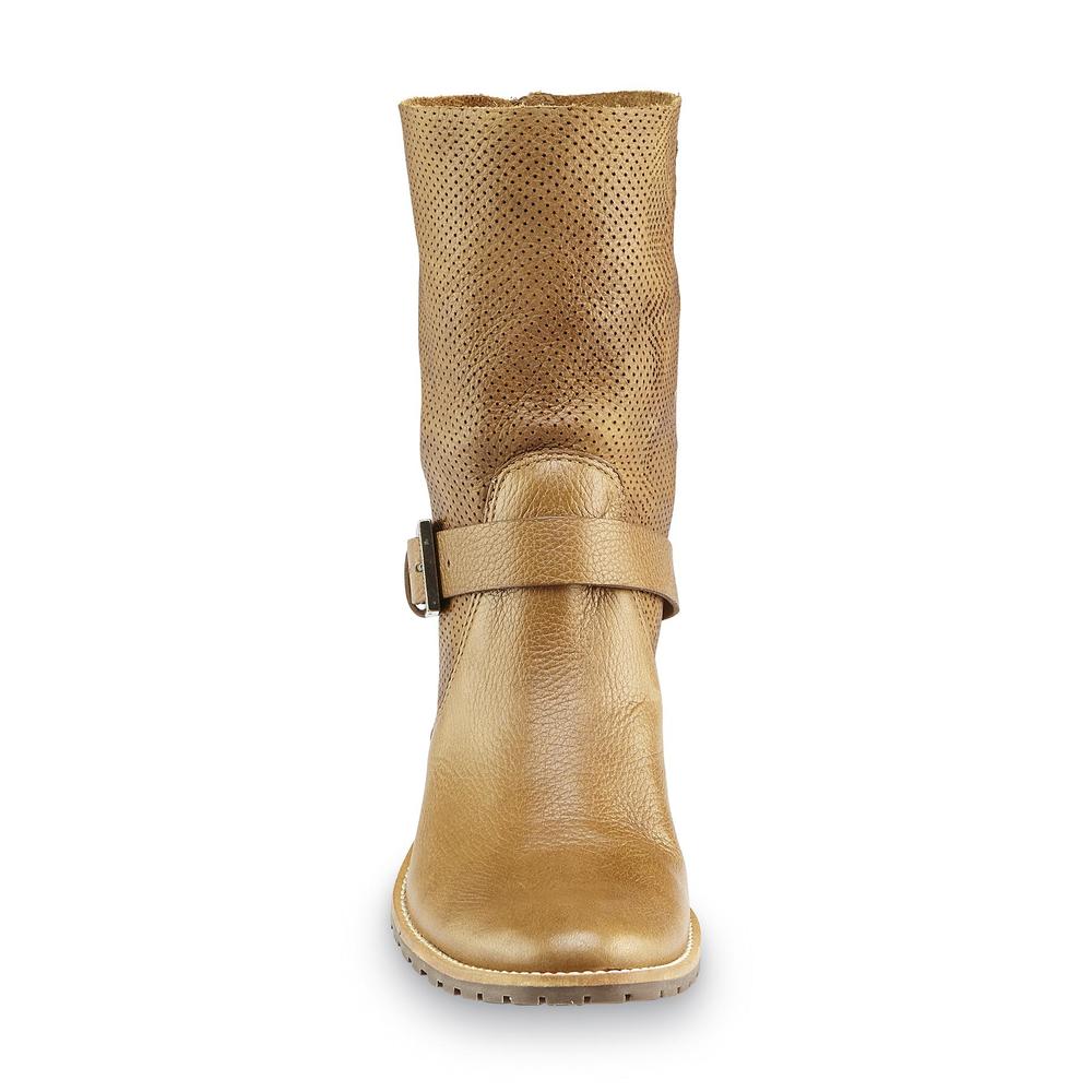 Dumond Women's Luiza Leather Western Boot - Brown