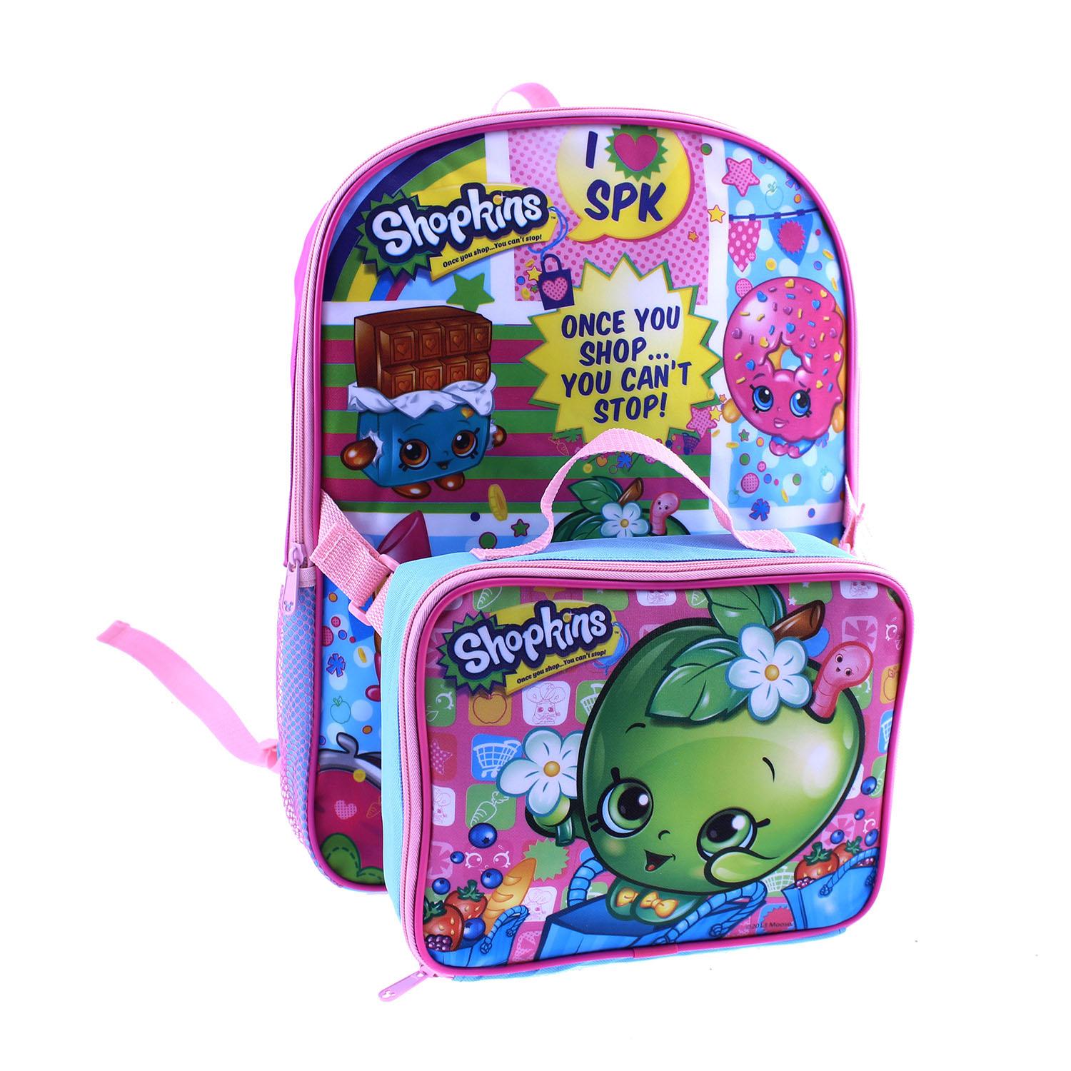 kmart print card Lunch SPK Bag I Girl's Backpack Shopkins Toys Moose & Love kmart print card Lunch SPK Bag I Girl's Backpack Shopkins Toys Moose & Love
