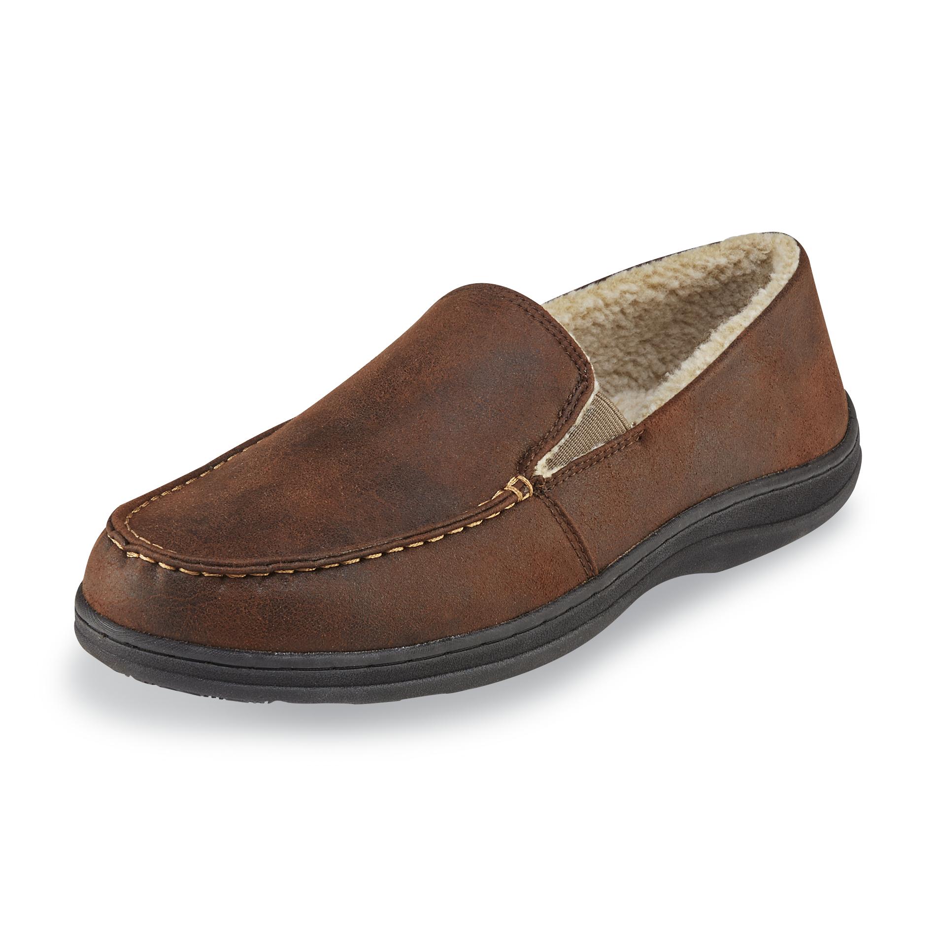 Craftsman Men s Jove Moccasin Slipper Brown Craftsman Men s Jove Moccasin Slipper Brown