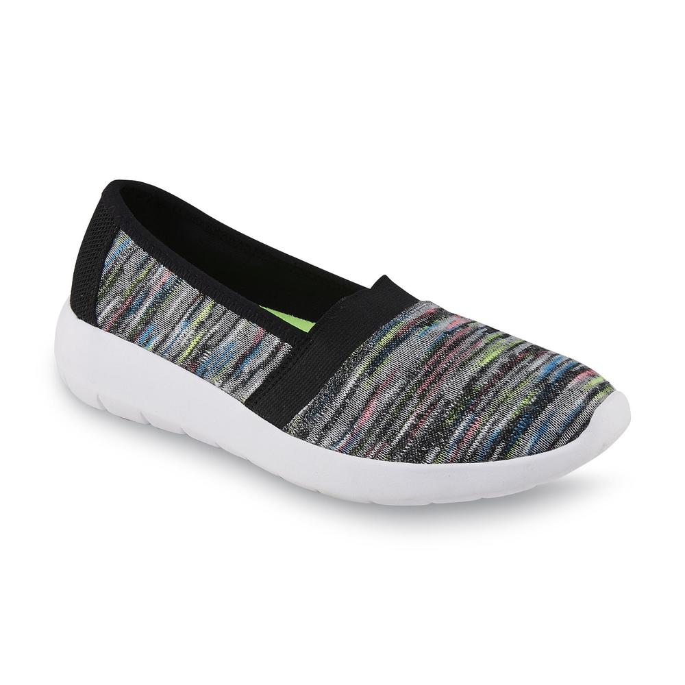 Athletech Women's Alvie Gray/Multicolor Slip-On Comfort Shoe
