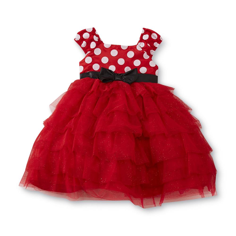 Disney Minnie Mouse Infant & Toddler Girl's Sleeveless Occasion Dress