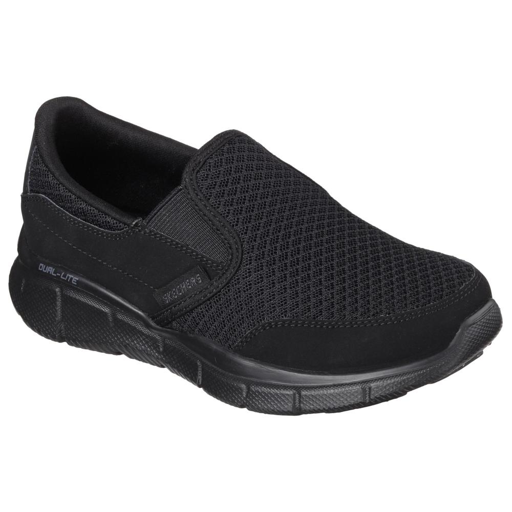 Skechers Boy's Equalizer Persistent Black Comfort Shoe