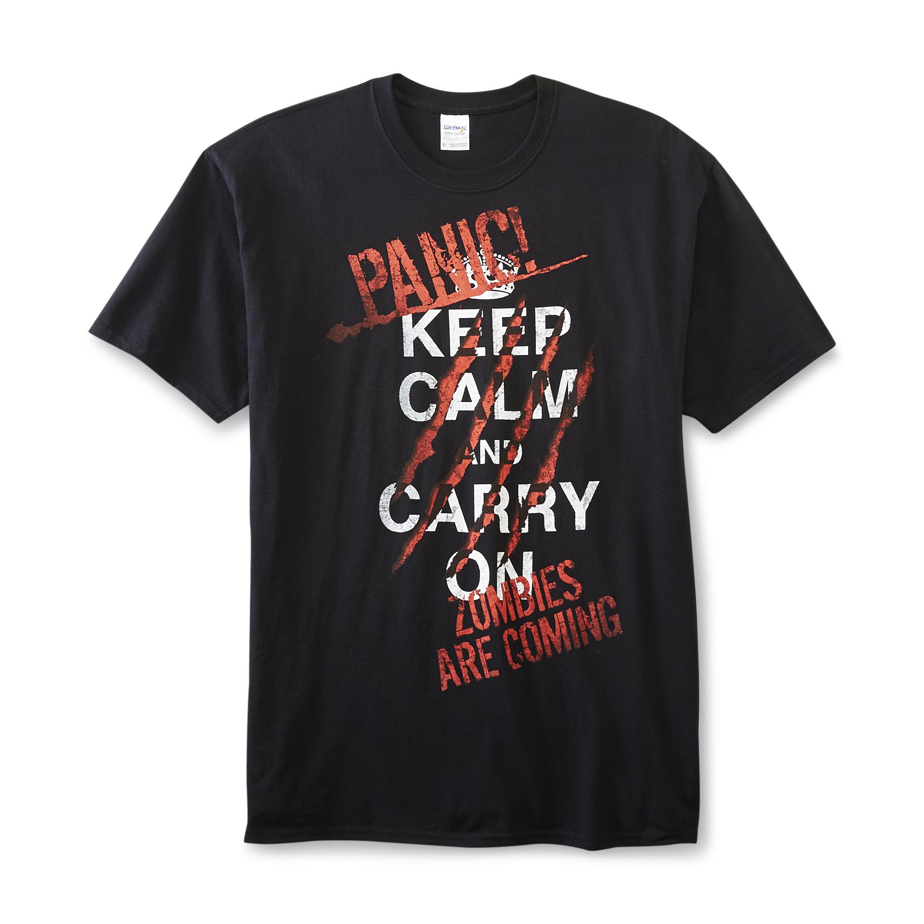 Men's Big & Tall Graphic T-Shirt - Zombies