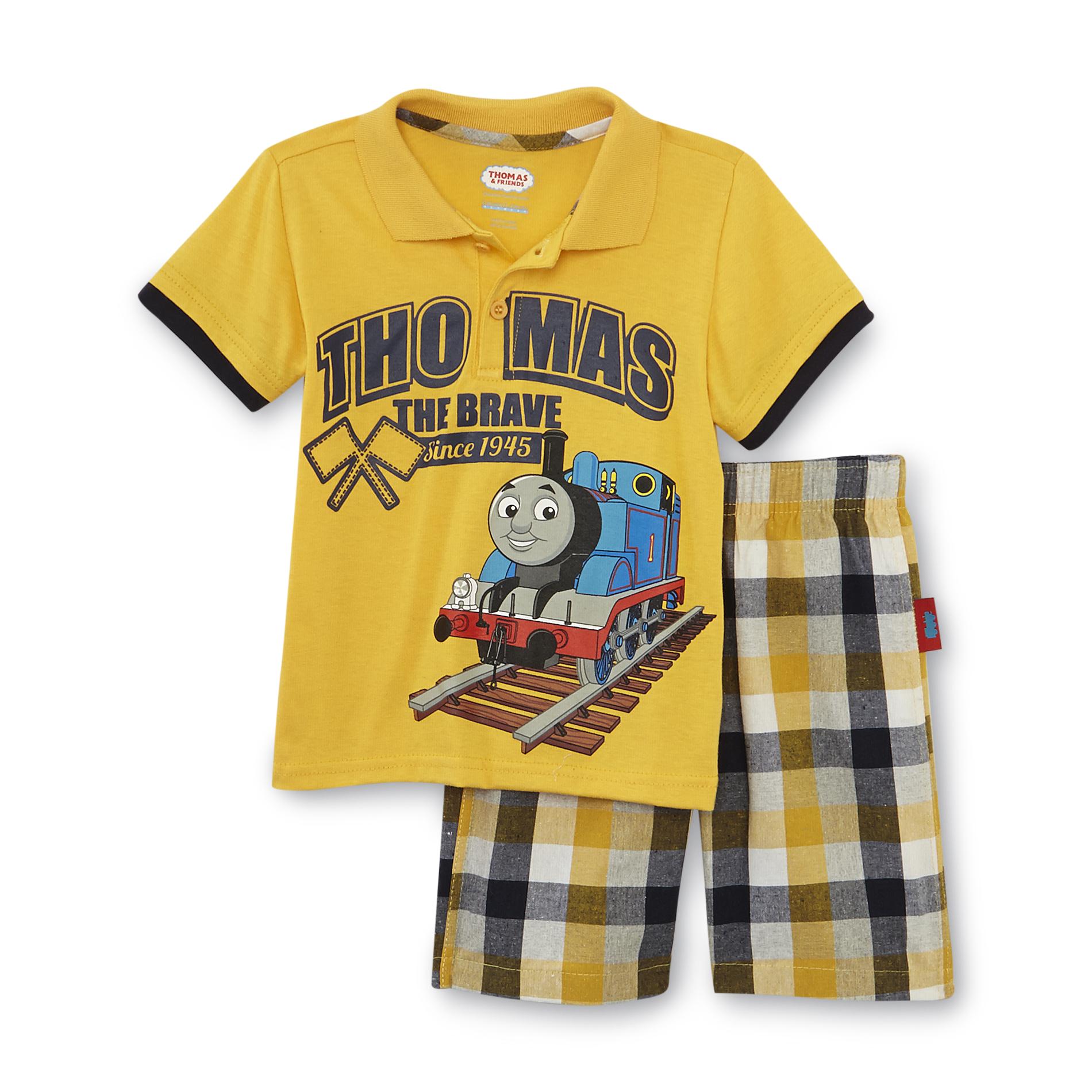 Thomas & Friends Toddler Boy's Polo Shirt & Shorts