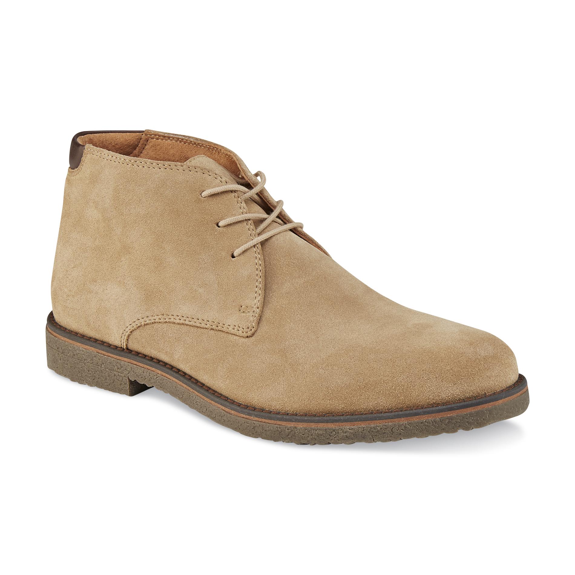 Tan chukka boots mens clearance