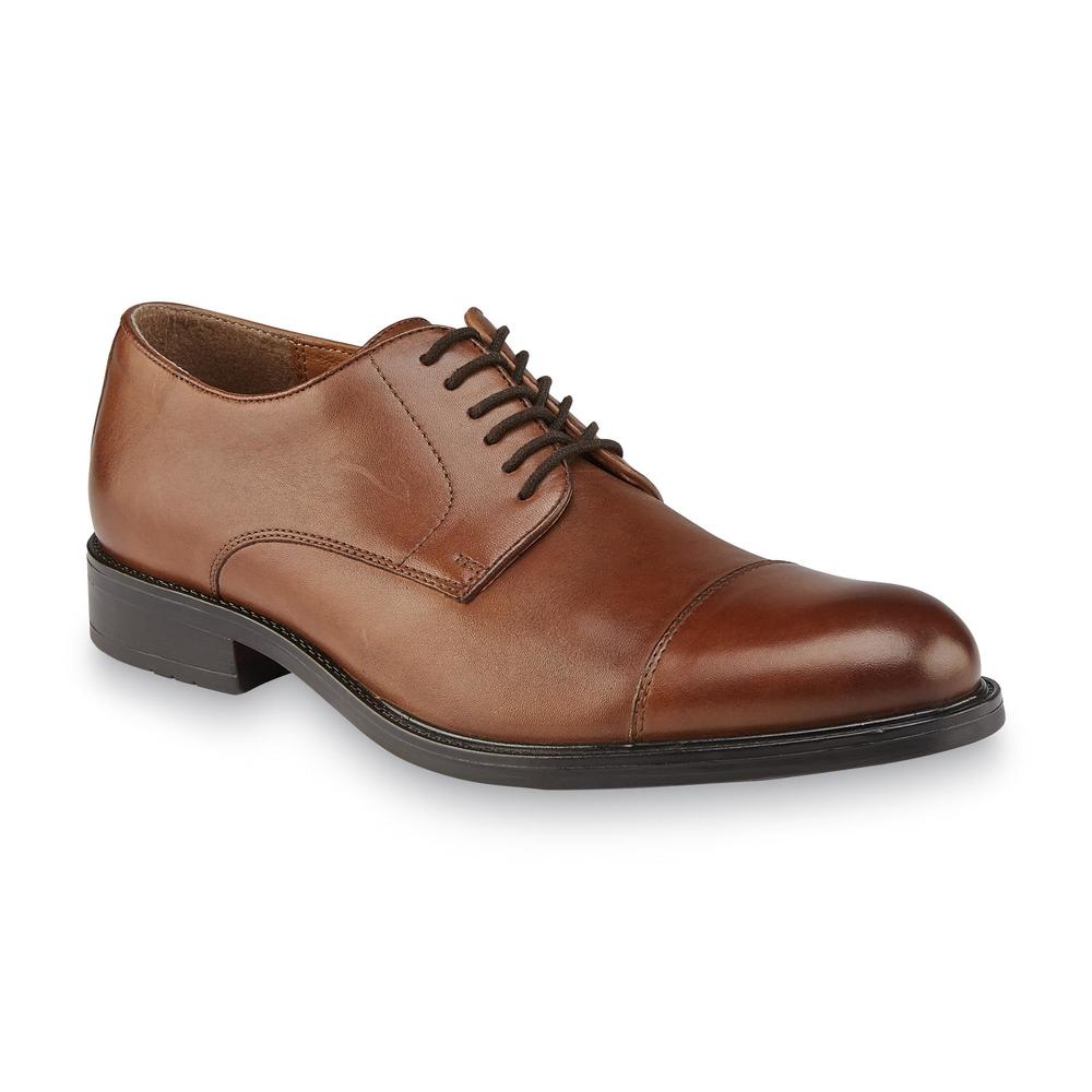 Structure Men's Cody Leather Dress Oxford - Tan