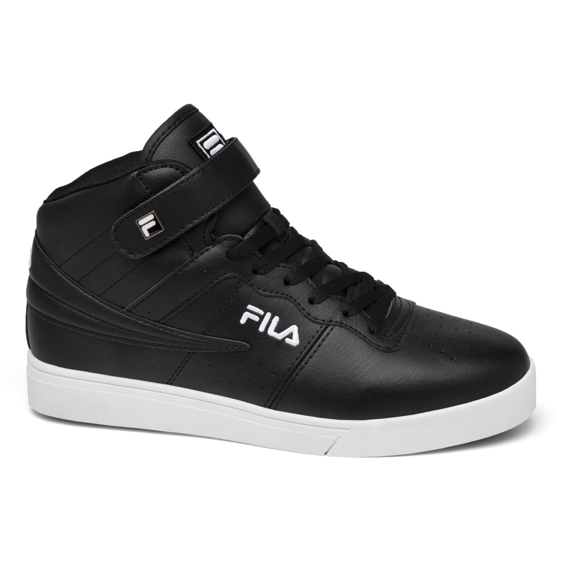 Fila Men's Vulc 13 Mid-Top Sneaker - Black