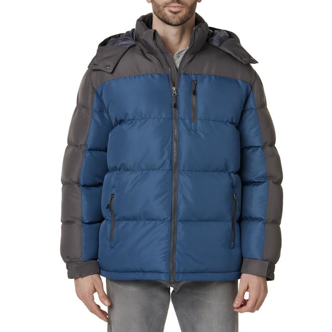 Outdoor Life Men's Hooded Puffer Jacket