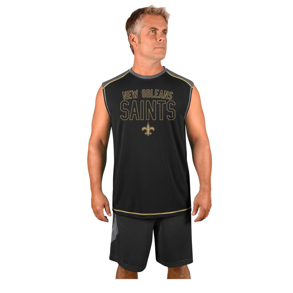 NFL Men's Muscle T-Shirt - New Orleans Saints