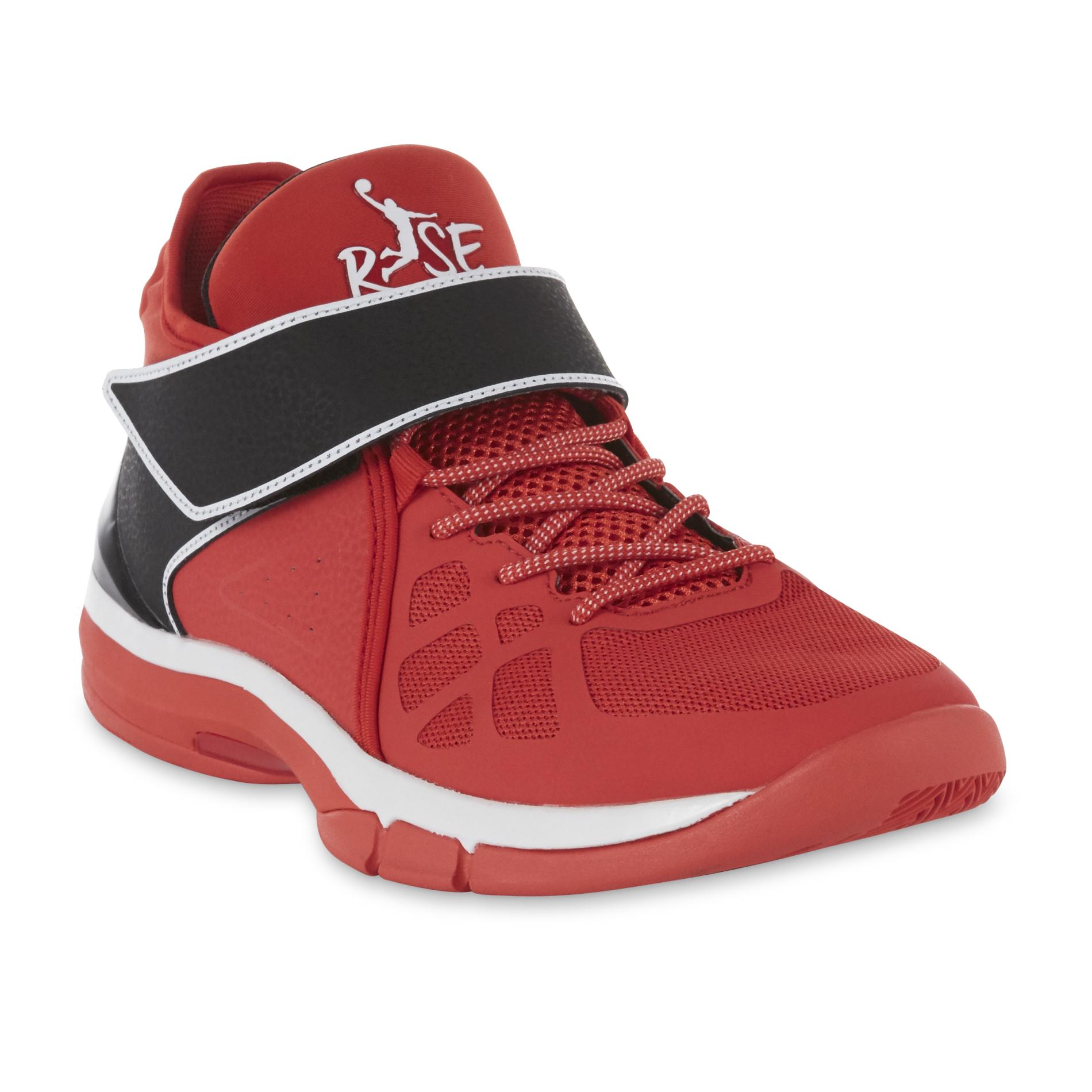 Risewear Men's Swipe Basketball Shoe - Red/Black
