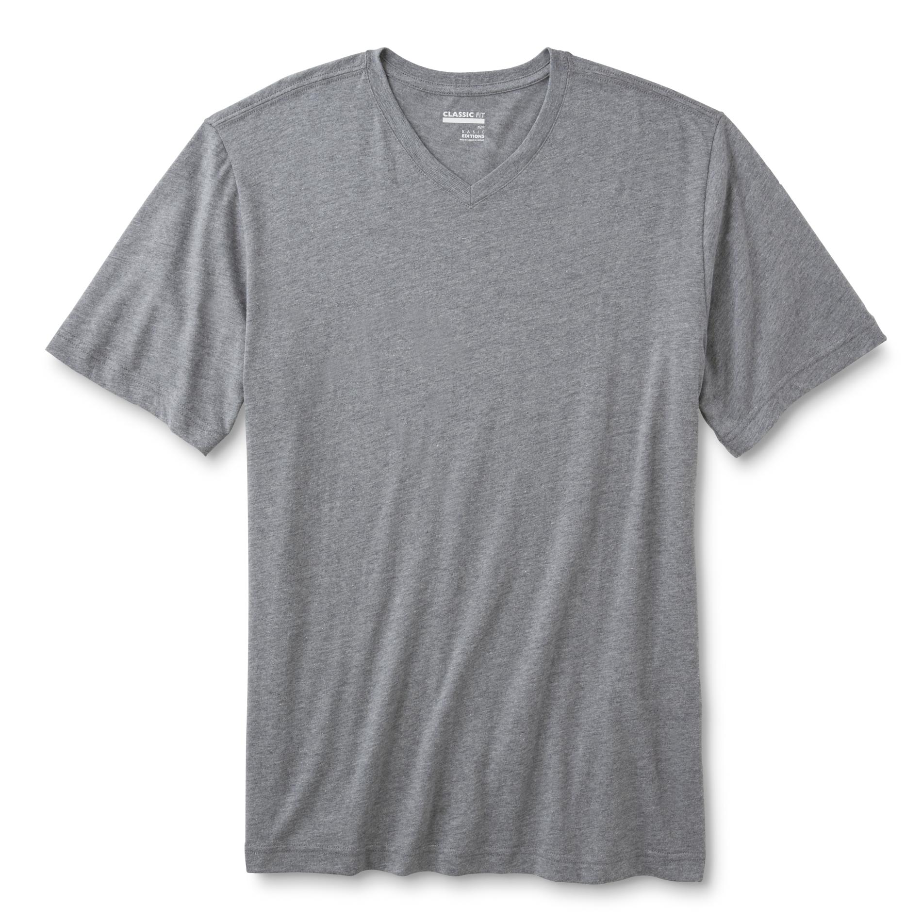 Basic Editions Men's Classic Fit V-Neck T-Shirt | Shop Your Way: Online ...
