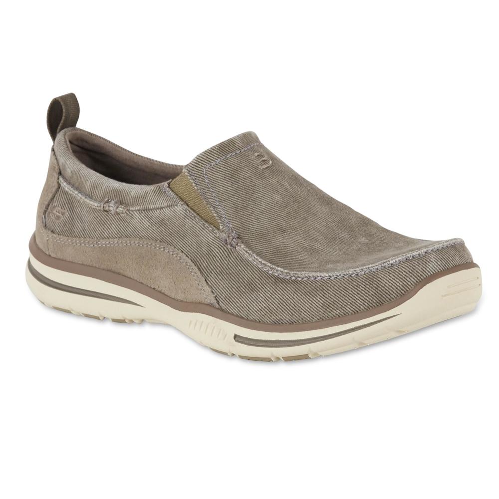 Skechers Men's Relaxed Fit Elected - Drigo Casual Shoe - Gray
