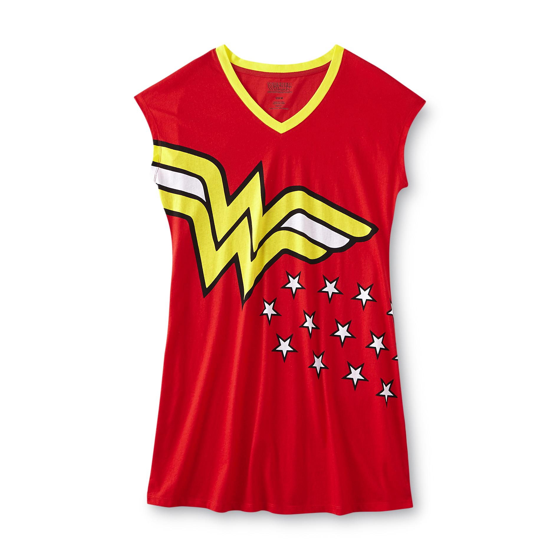 DC Comics Wonder Woman Women's Plus Sleep Shirt