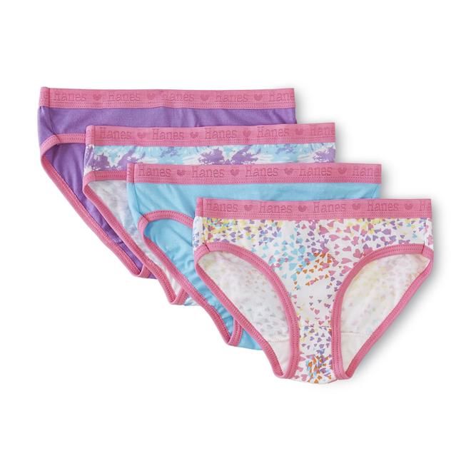 Hanes Girl's 4Pack Ultimate XTEMP Hipster Panties