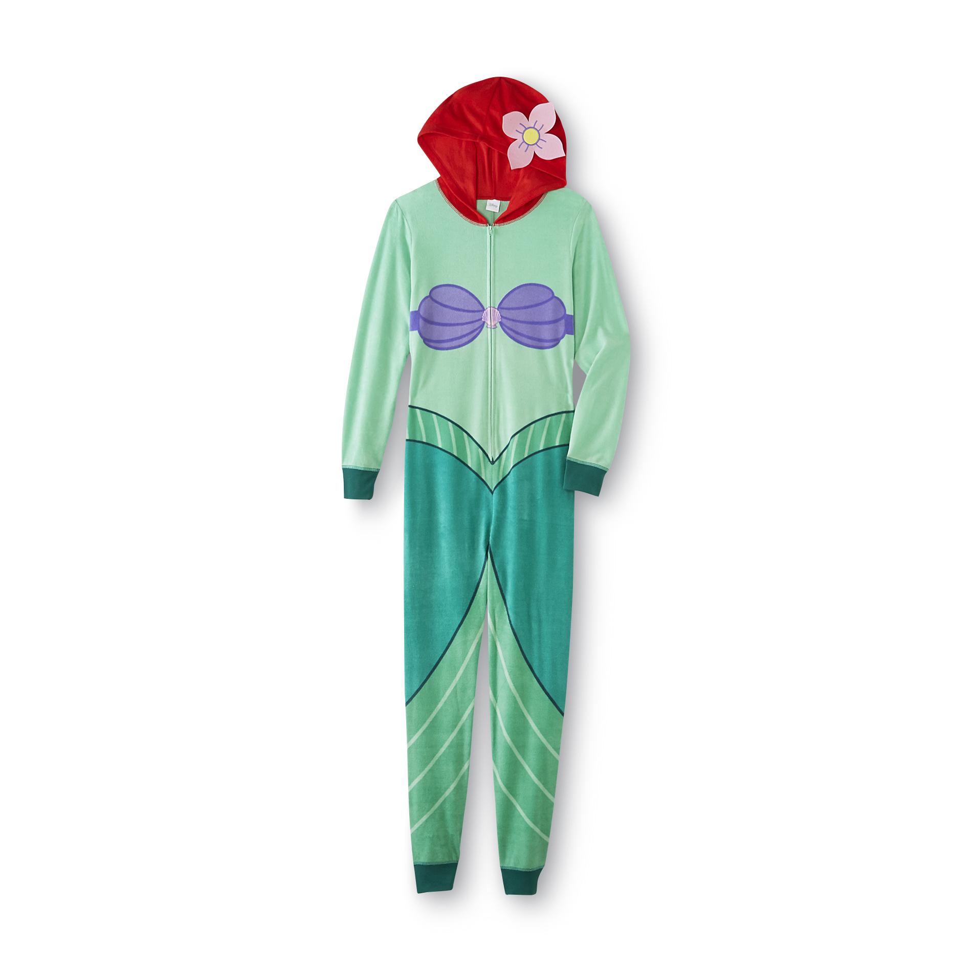 Disney The Little Mermaid Women's One-Piece Pajamas