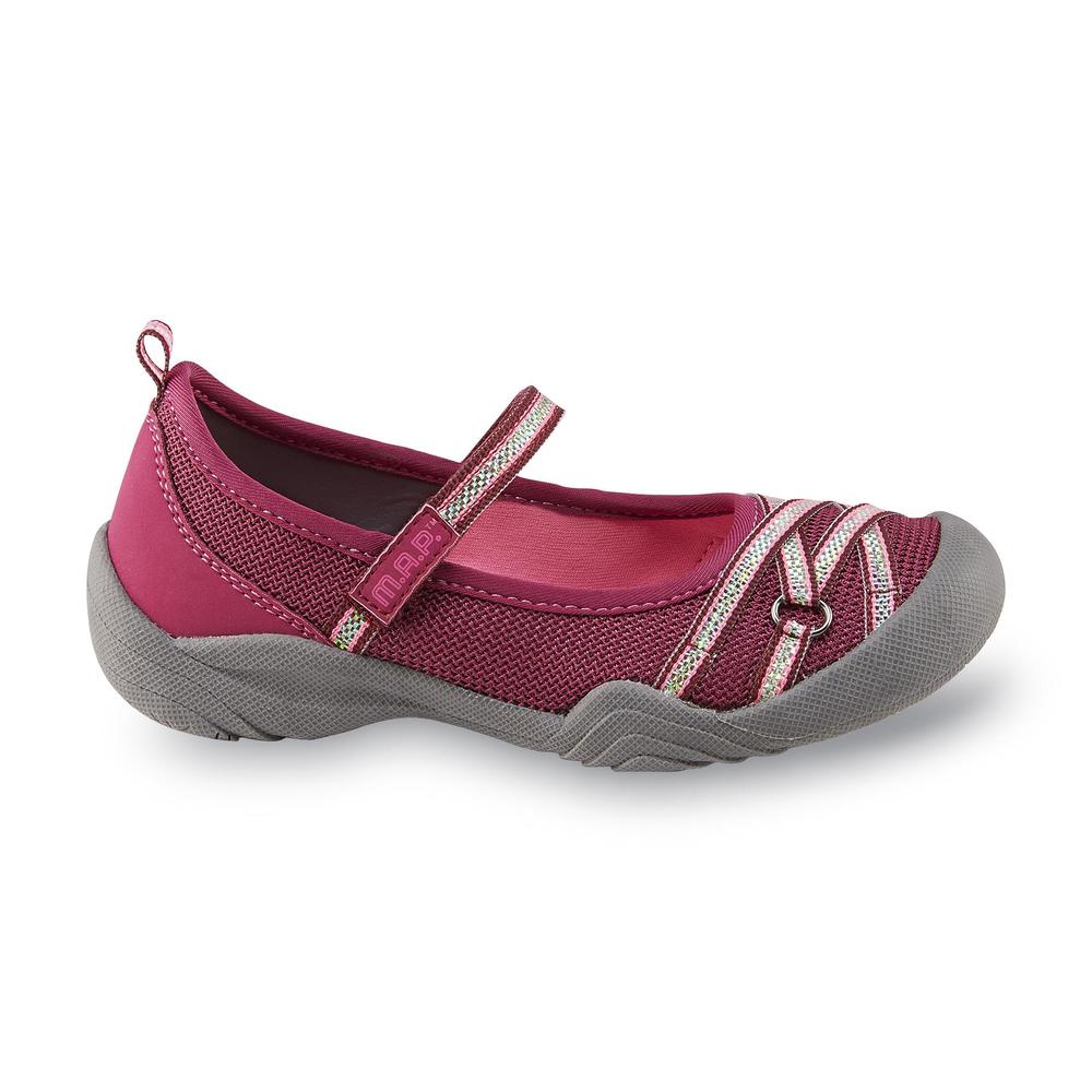 M.A.P. Girl's Lillith 2 Pink Mary Jane Walking Shoe
