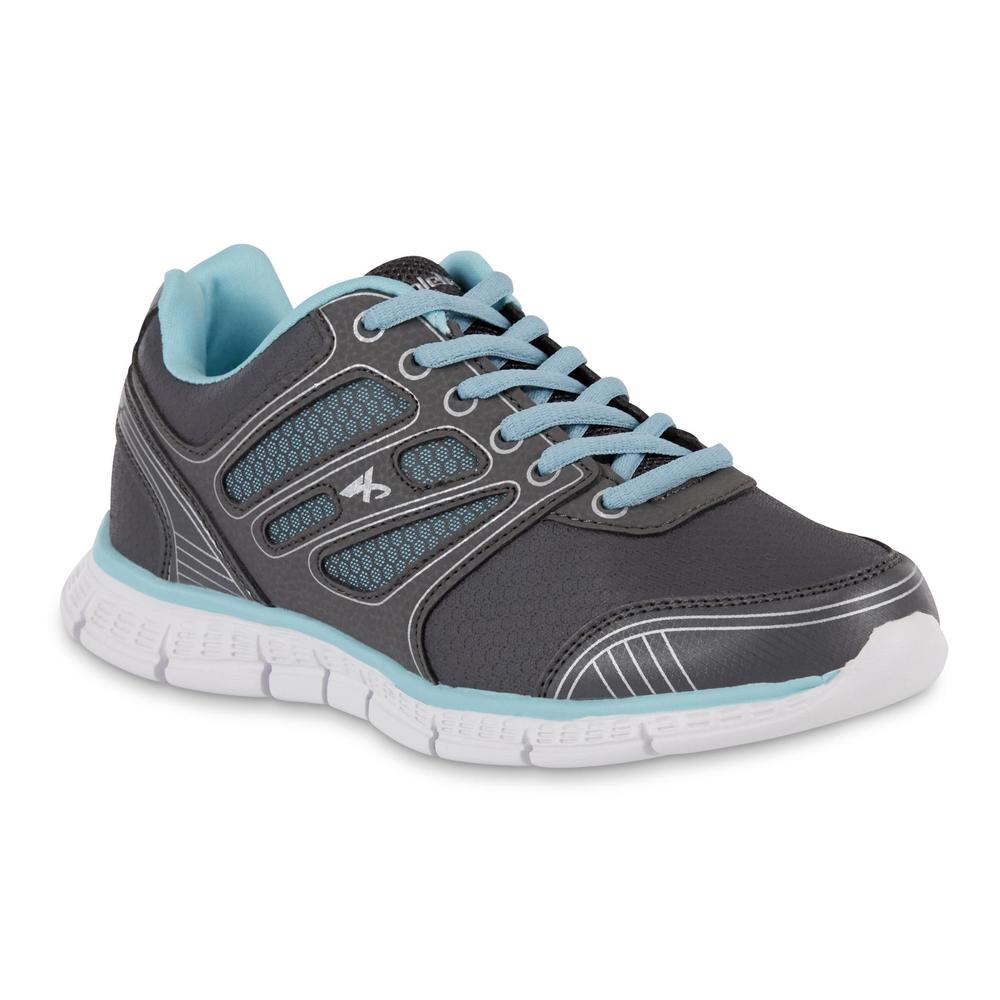 Athletech Women's Racer Running Shoe - Gray/Blue