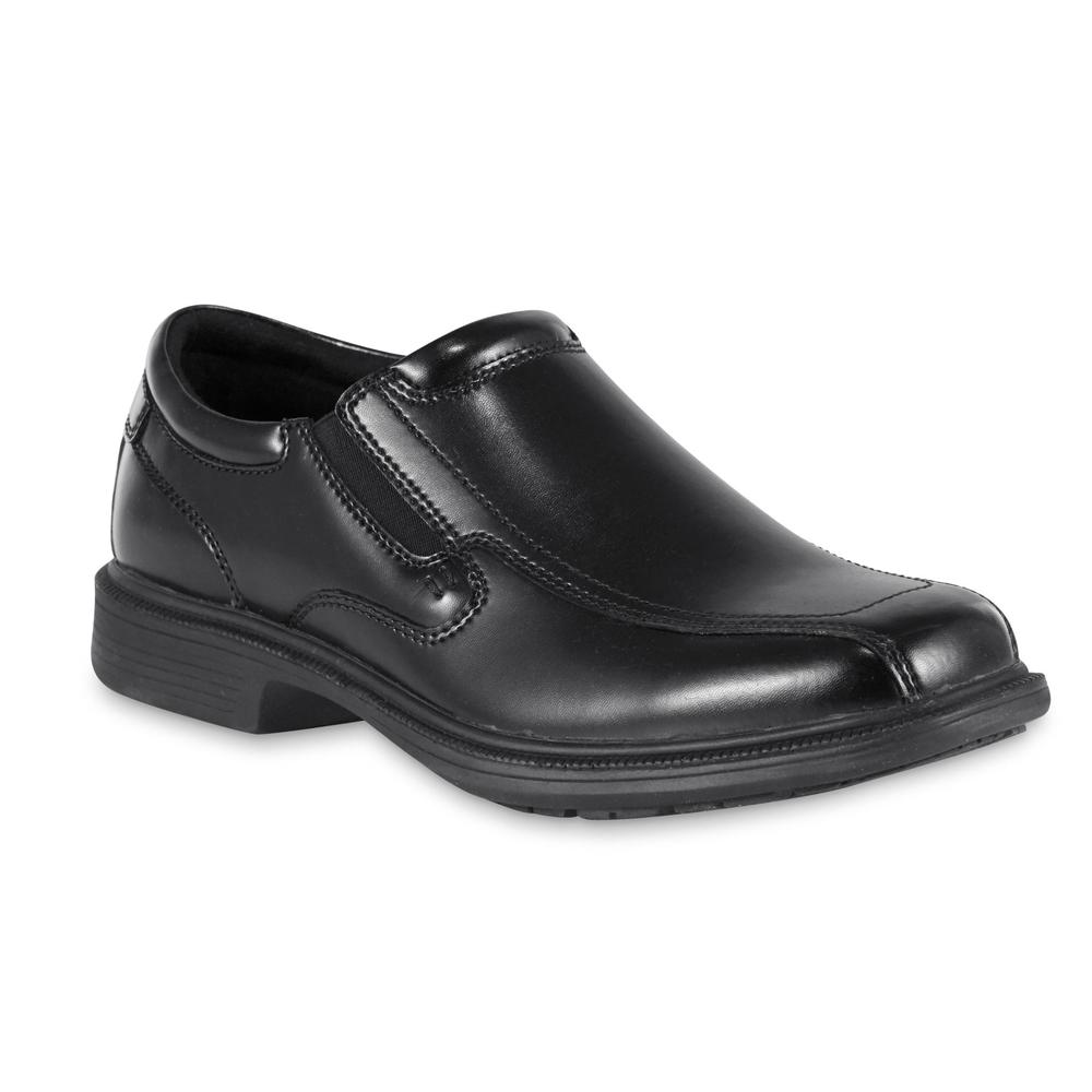 Nunn Bush Men's Bleeker Street Leather Loafer - Black Wide Width Avail