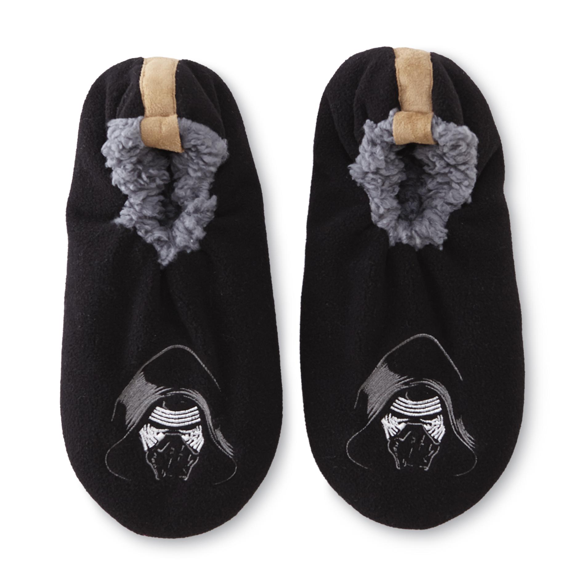 Star Wars Men's Kylo Ren Black Slipper Socks