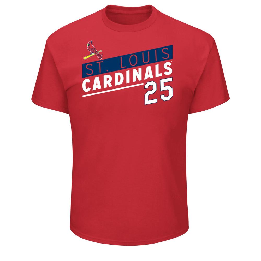 MLB Dexter Fowler Men's Jersey T-Shirt - St. Louis Cardinals