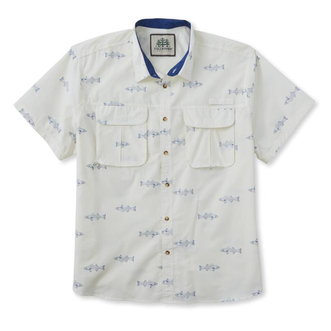 Men's Big & Tall Fishing Shirt Bass