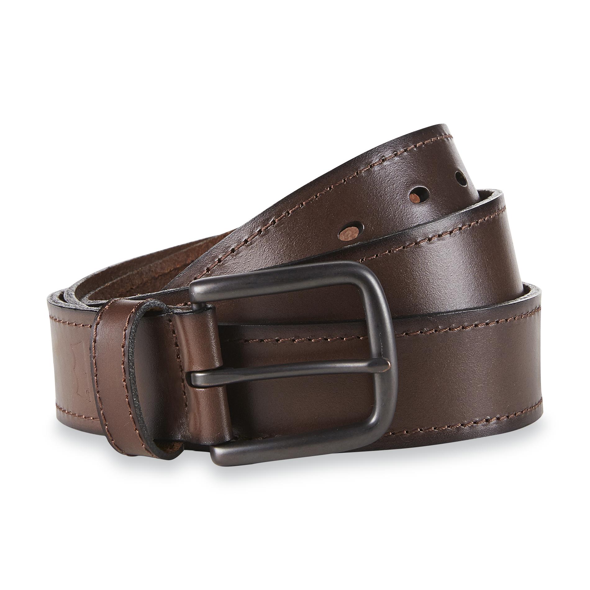 Levi's Men's Cognac Leather Belt